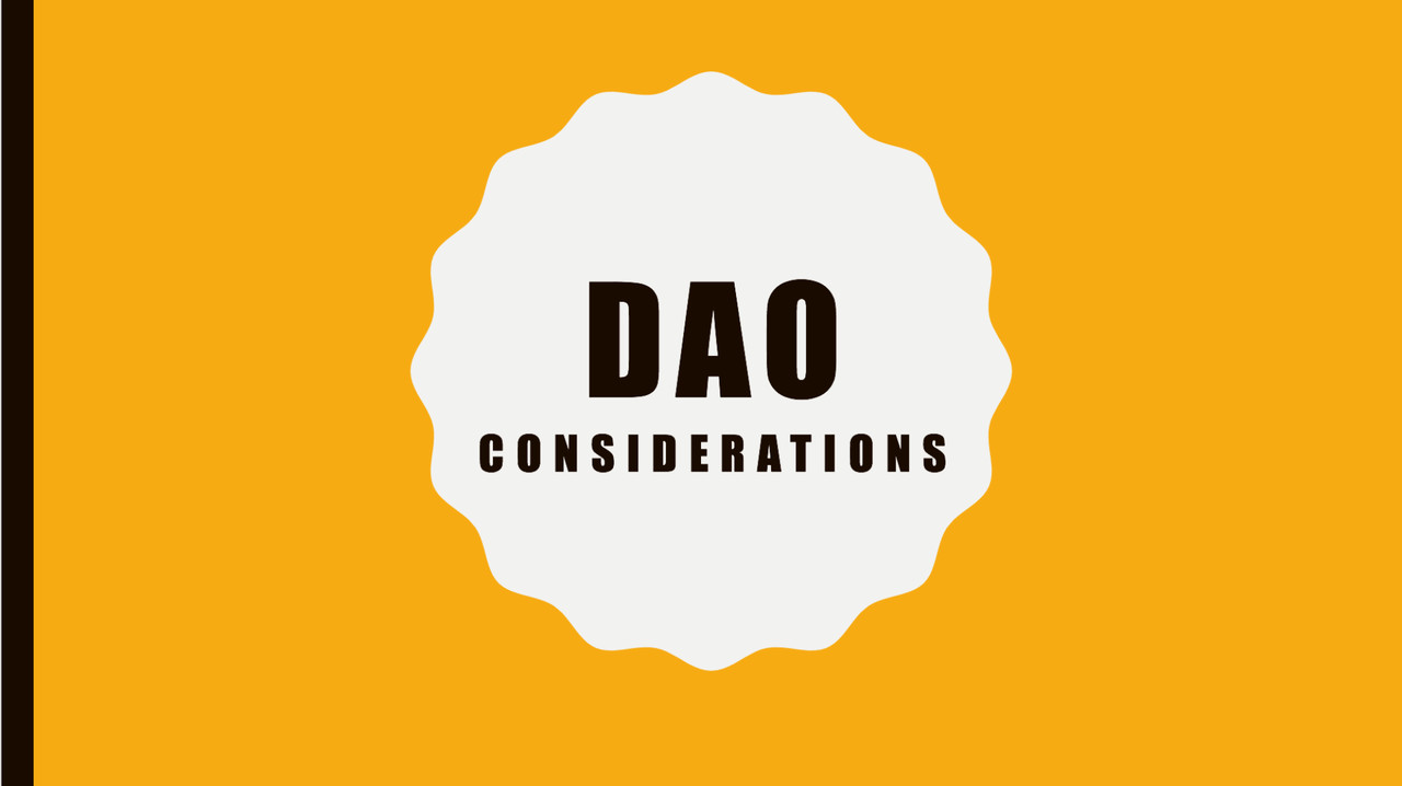 Java - Data Access Objects - Considerations